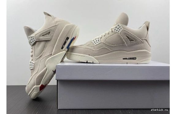 4 Blank Retro Jordan DQ4909-100 DQ4909-100 (W) Canvas 0404